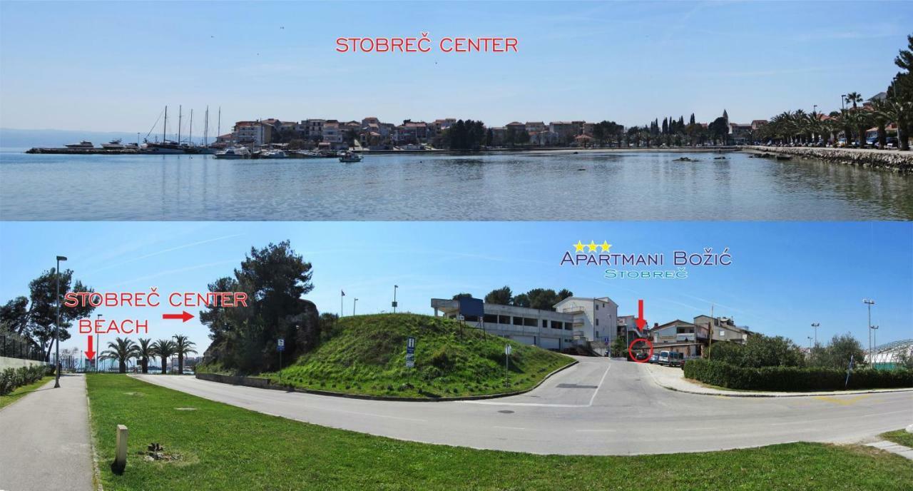 Apartmani Bozic Stobreč المظهر الخارجي الصورة